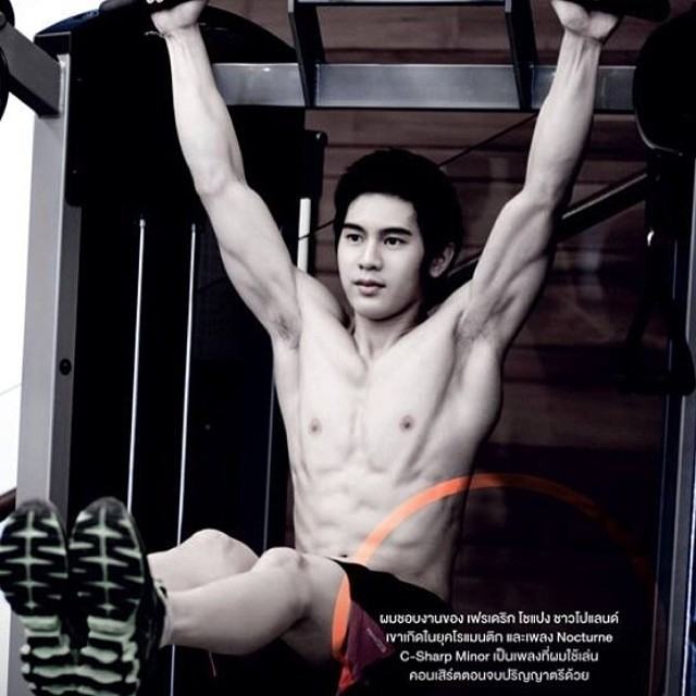 กานต์ กุลานุพงศ์ นายแบบหล่อขาวหุ่นดี.