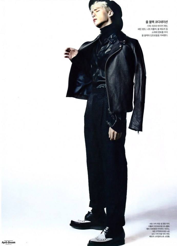 SHINee Jong Hyun @ The Celebrity Magazine December 2013