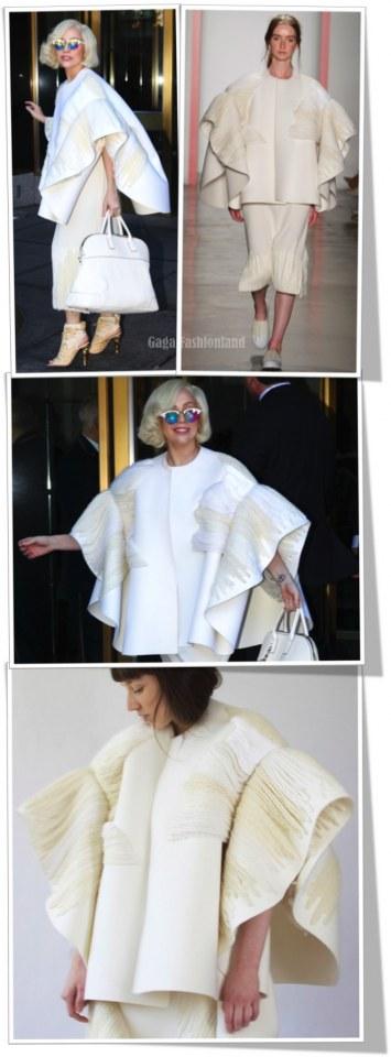 Lady Gaga Wears Parsons The New School For Design Graduate