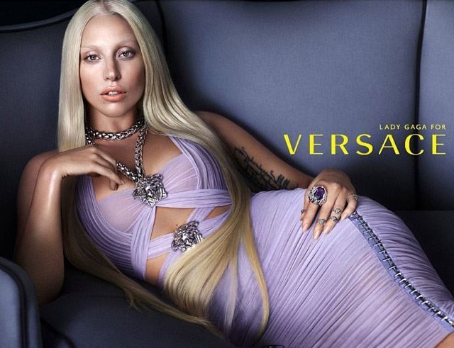 Lady Gaga for VERSACE 2014