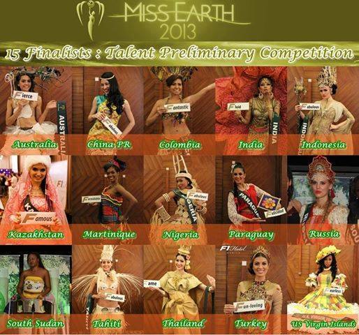 So Proud! Miss Earth Thailand 2013 get 3 Specail Award.