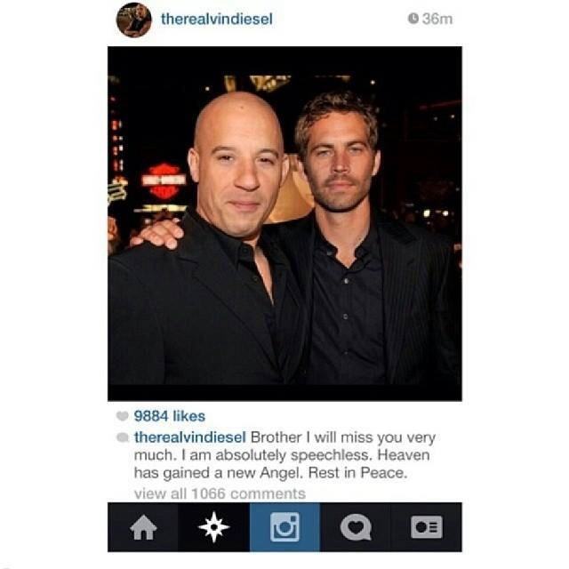 R.I.P. Paul Walker พระเอก Fast & Furious เสียชีวิตแล้ว