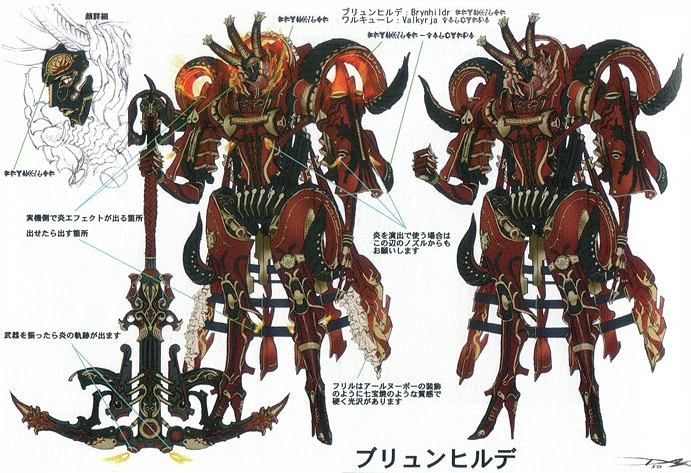 Final Fantasy XIII Concept art: Summoned Eidolons
