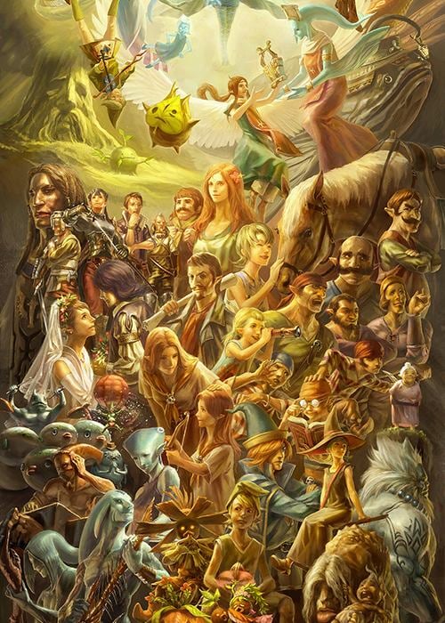 Zelda 25th Aniversary by Ag+