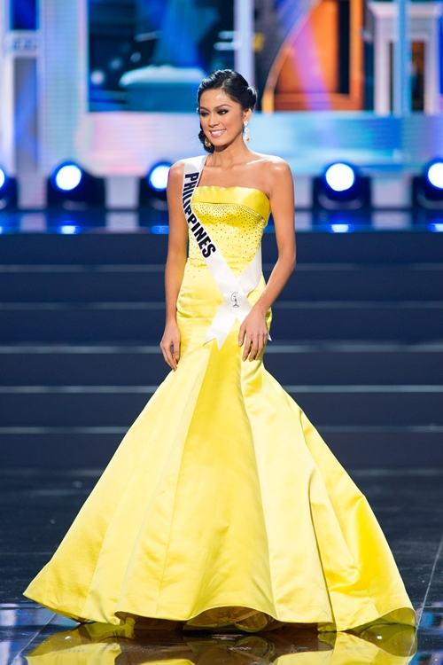 ชุดราตรีบนเวที Miss Universe 2013 สีสันสุดแซบตา