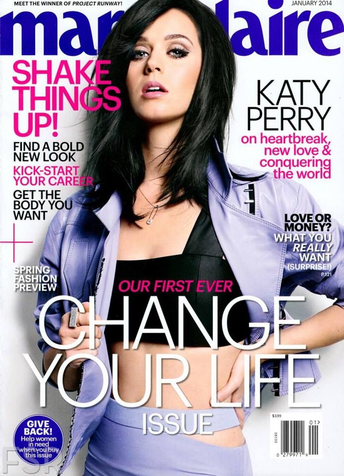 Katy Perry @ Marie Claire USA January 2014