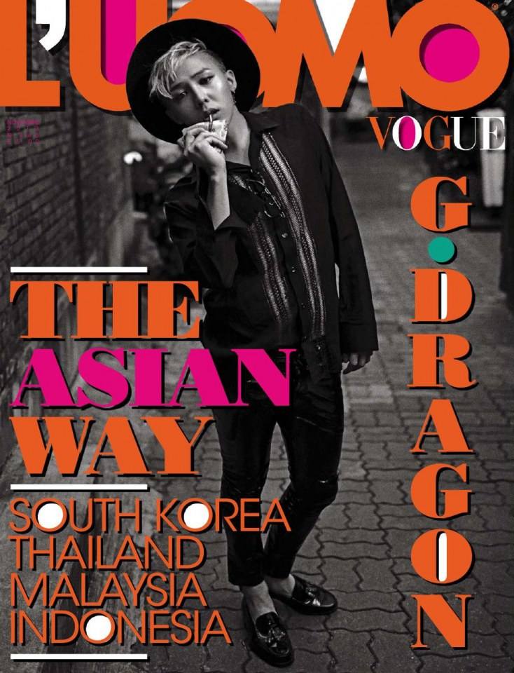 G-Dragon @ L'Uomo Vogue November 2013