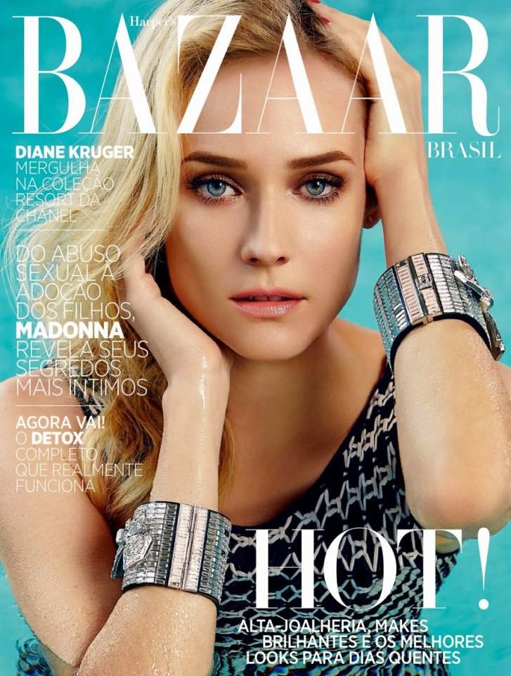 Diane Kruger @ Harper's Bazaar Brazil December 2013