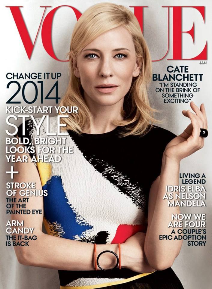 Cate Blanchett  @ Vogue US January 2014