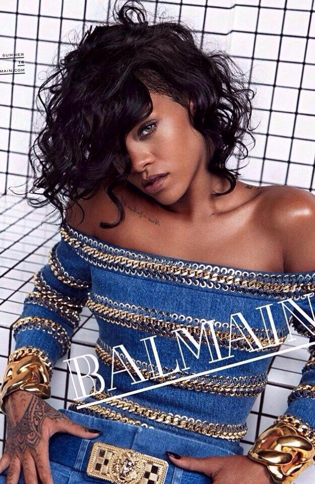 Rihanna พรีเซนเตอร์แบรนด์ Balmain