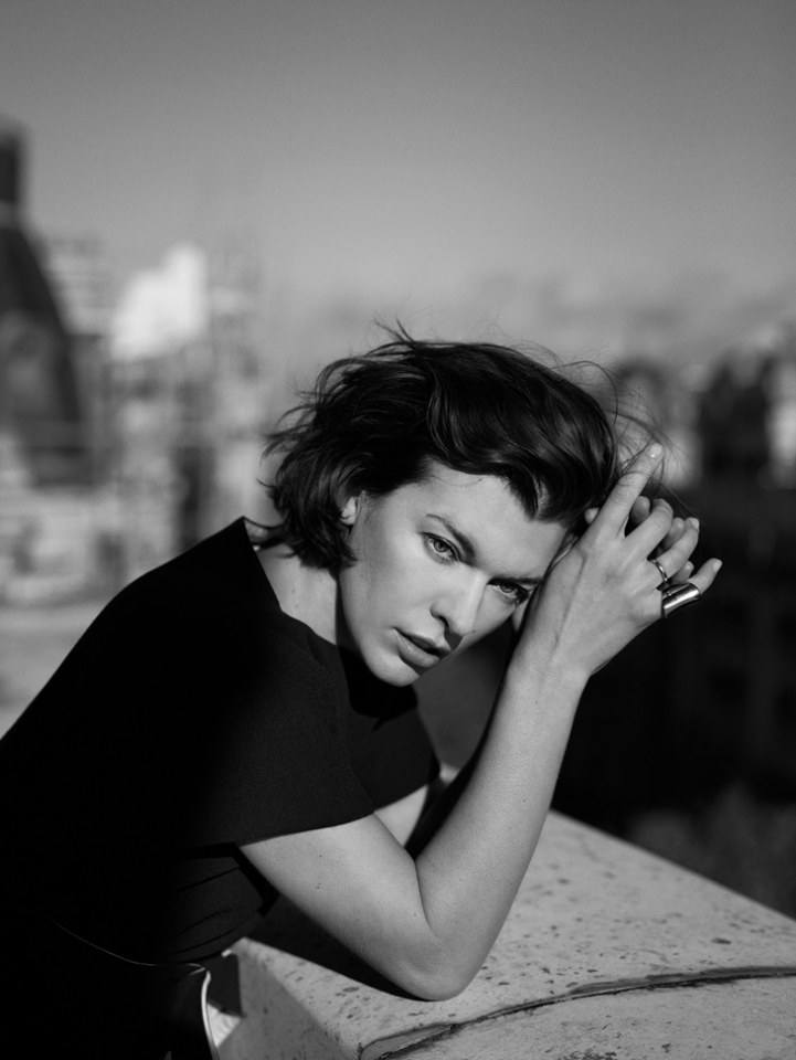 Milla Jovovich @ The Edit Magazine December 2013