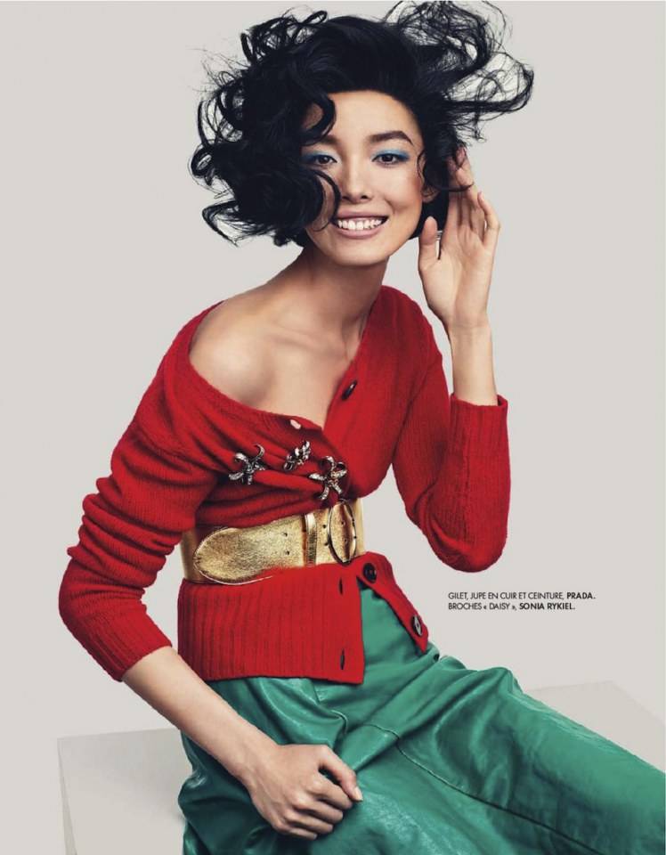 Fei Fei Sun @ ELLE France December 2013