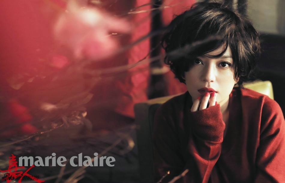 Zhao Wei @ Marie Claire China January 2014