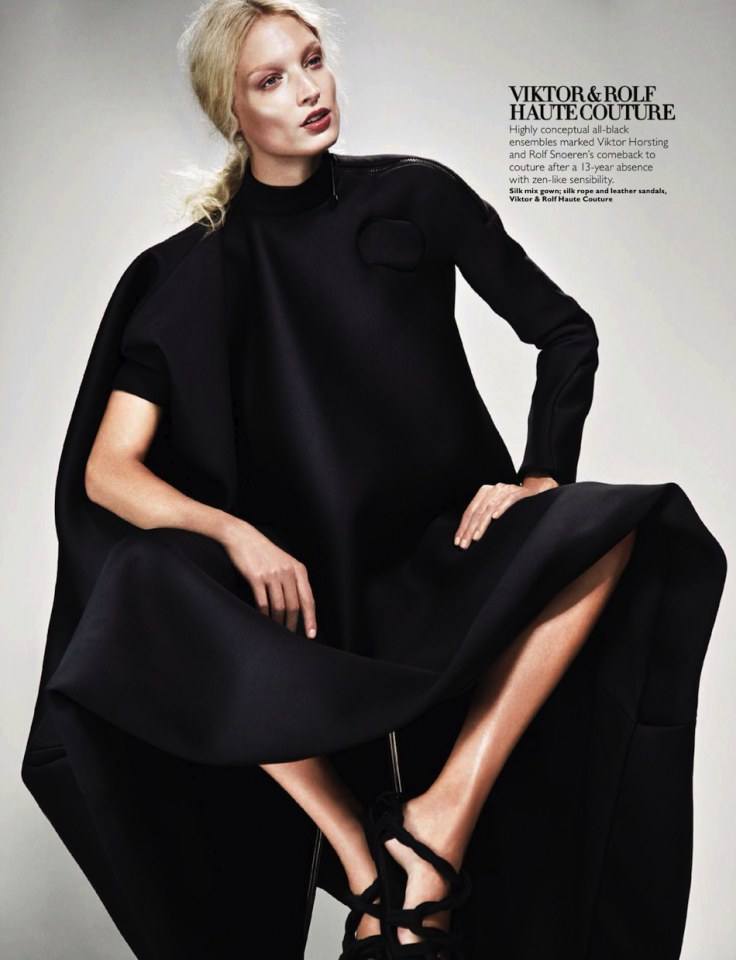 Melissa Tammerijn @ Harper's Bazaar Singapore December 2013