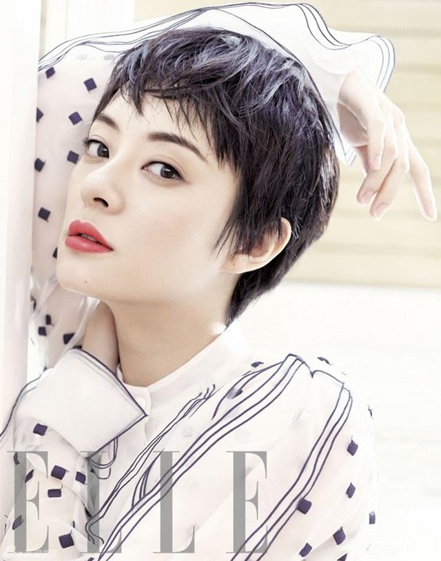 Sun Li @ Elle China January 2014