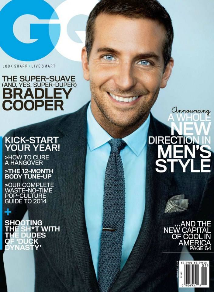 Bradley Cooper @ GQ US January 2014