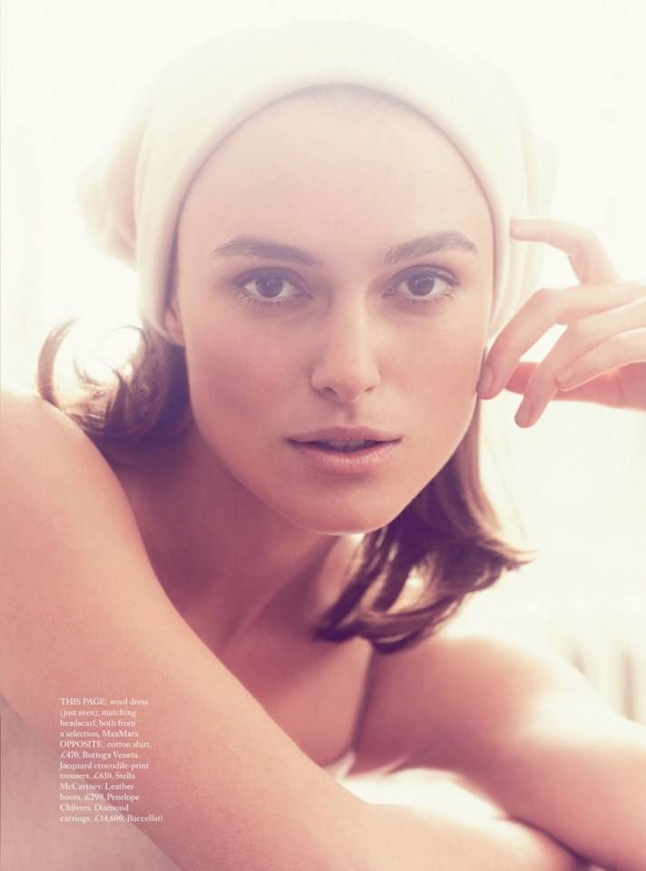 Keira Knightley @ Harper’s Bazaar UK February 2014