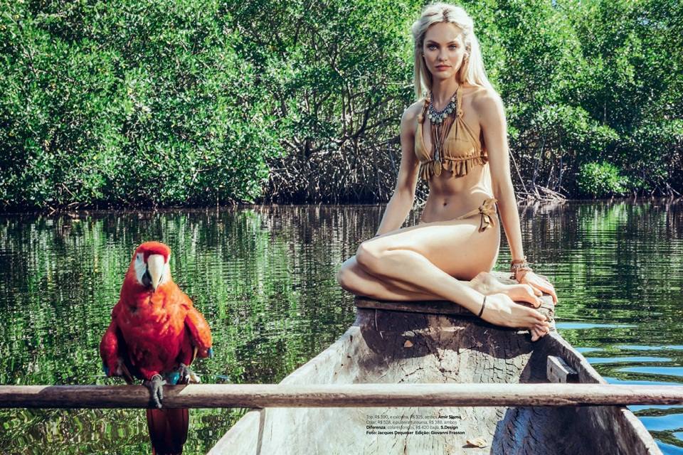 Candice Swanepoel @ Vogue Brazil January 2014