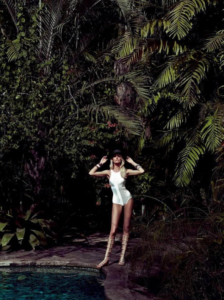 Candice Swanepoel @ Vogue Brazil January 2014