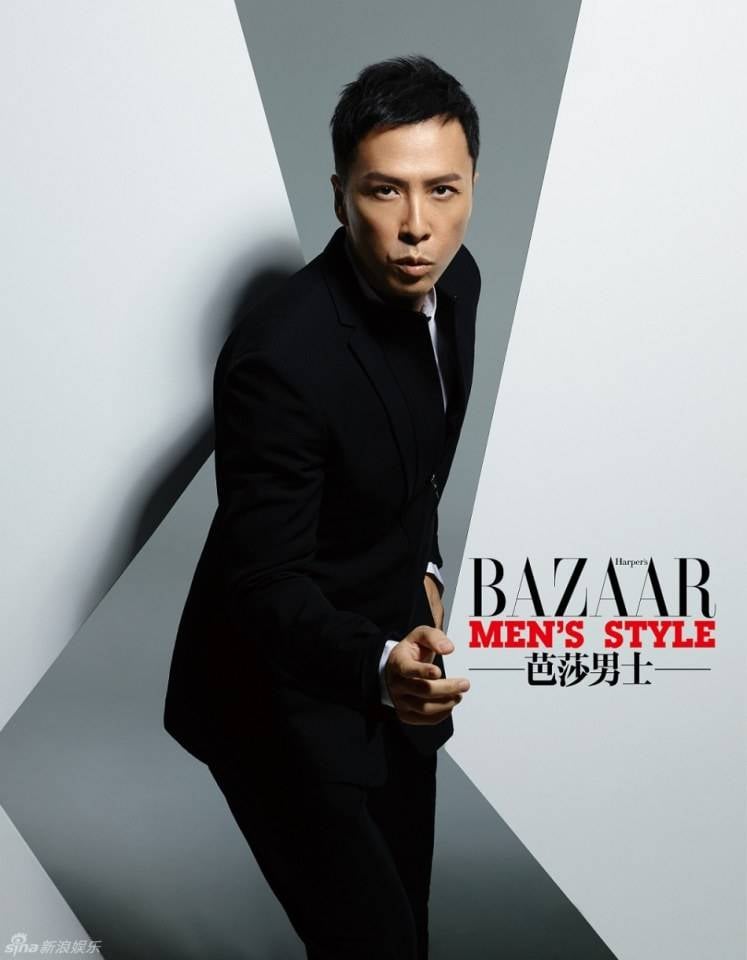 Donnie Yen @ Harper's Bazaar Men's Style January 2014