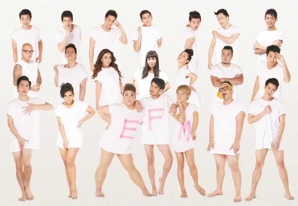 21 ดีเจชื่อดัง โชว์หวิวเปิดศักราช ใน EFM Calendar 2014
