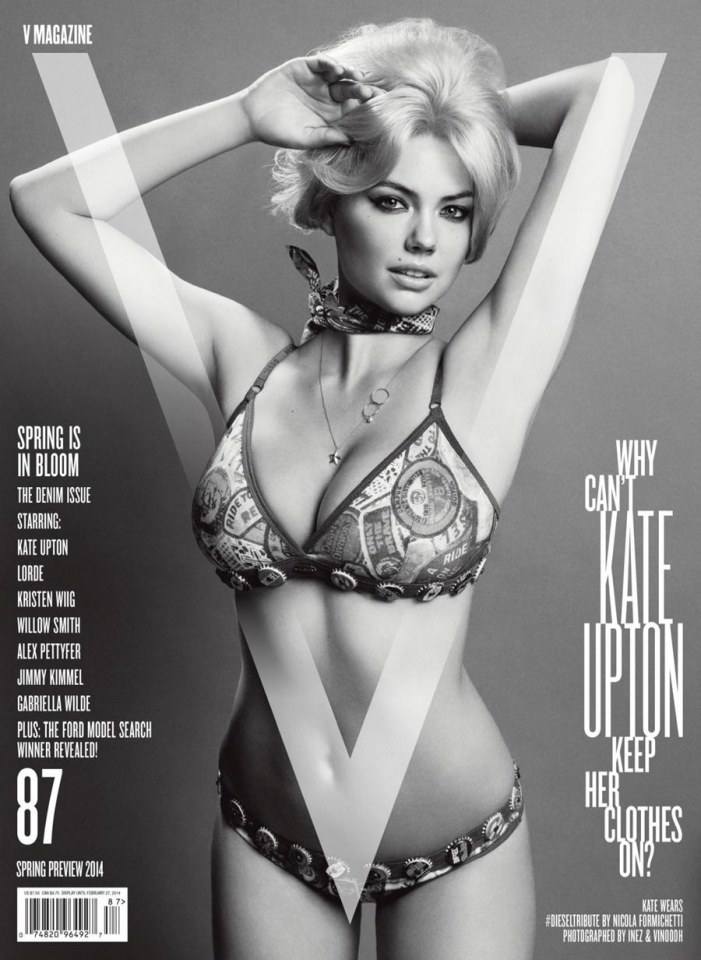 Kate Upton @ V Magazine #87 Spring Preview 2014