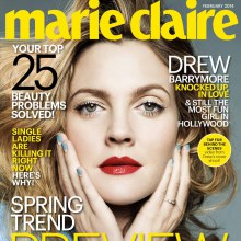 Drew Barrymore @ Marie Claire US February 2014