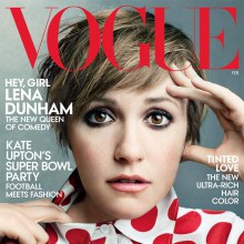 Lena Dunham @ Vogue US February 2014