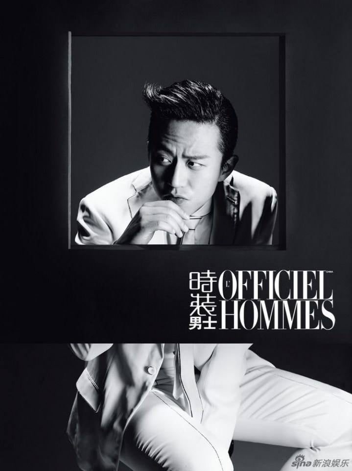 Deng Chao @ L'Officiel Hommes China  February 2014