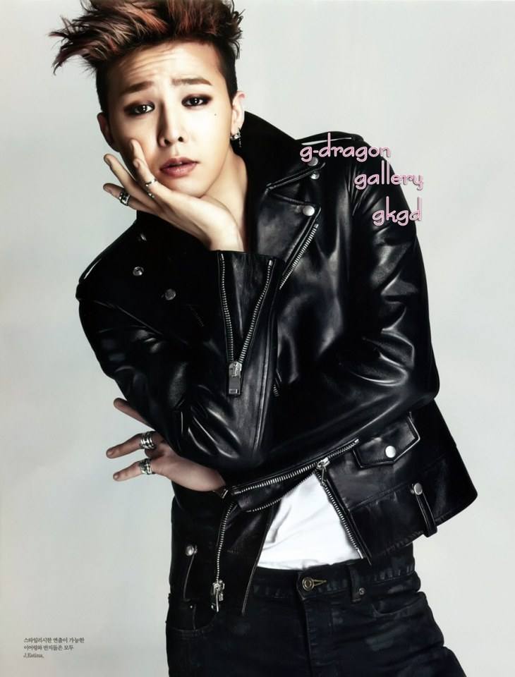 G-Dragon @ Elle Korea February 2014