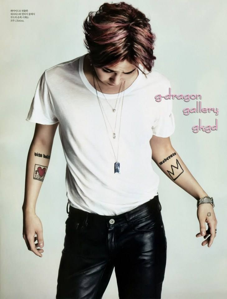 G-Dragon @ Elle Korea February 2014