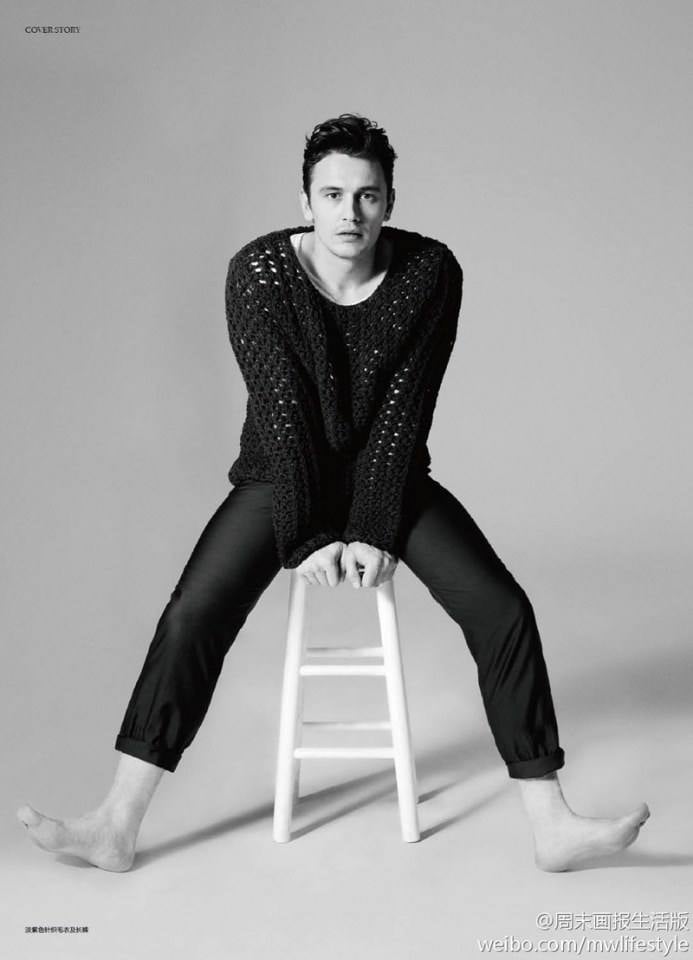 James Franco @ Modern Weekly China  January 2014