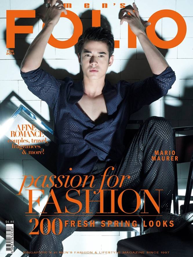 มาริโอ้-เมาเร่อ ขึ้นปกนิตยสารสิงคโปร์ MEN’S FOLIO