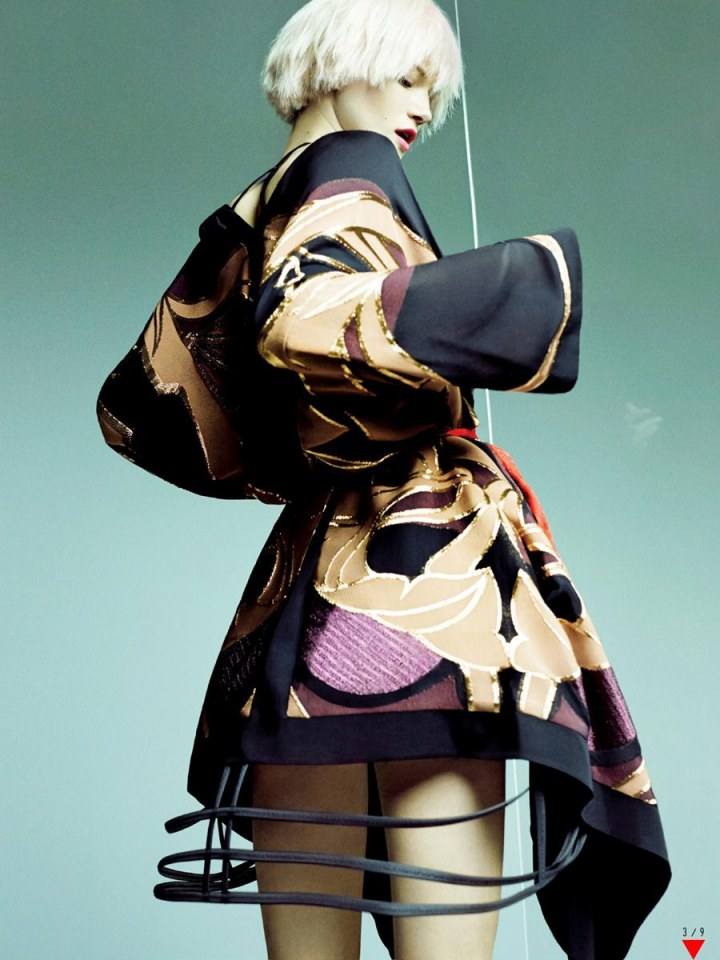 Kasia Struss @ Vogue Korea February 2014
