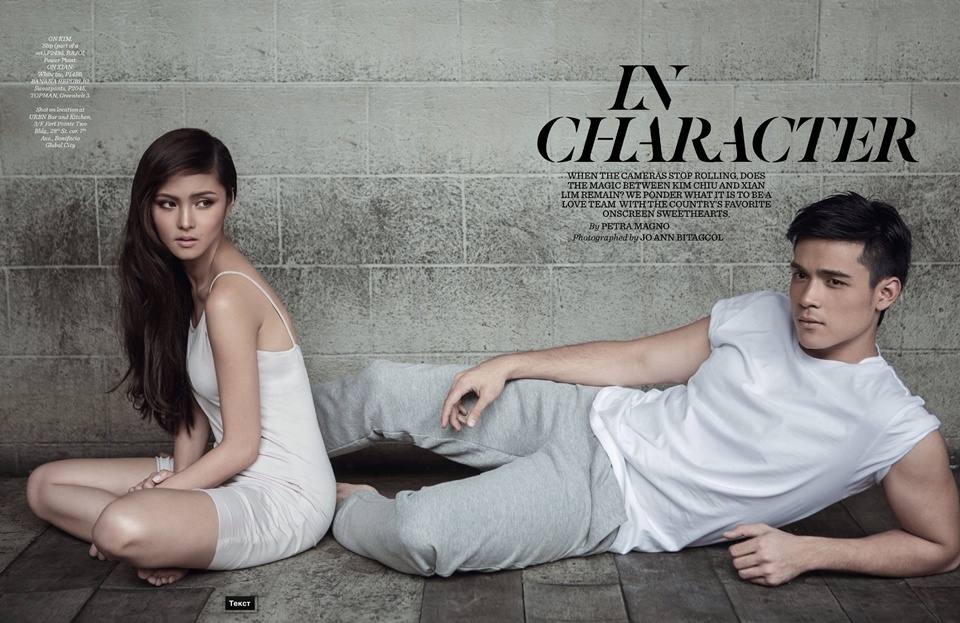 Kim Chiu & Xian Lim @ Preview Philippines February 2014