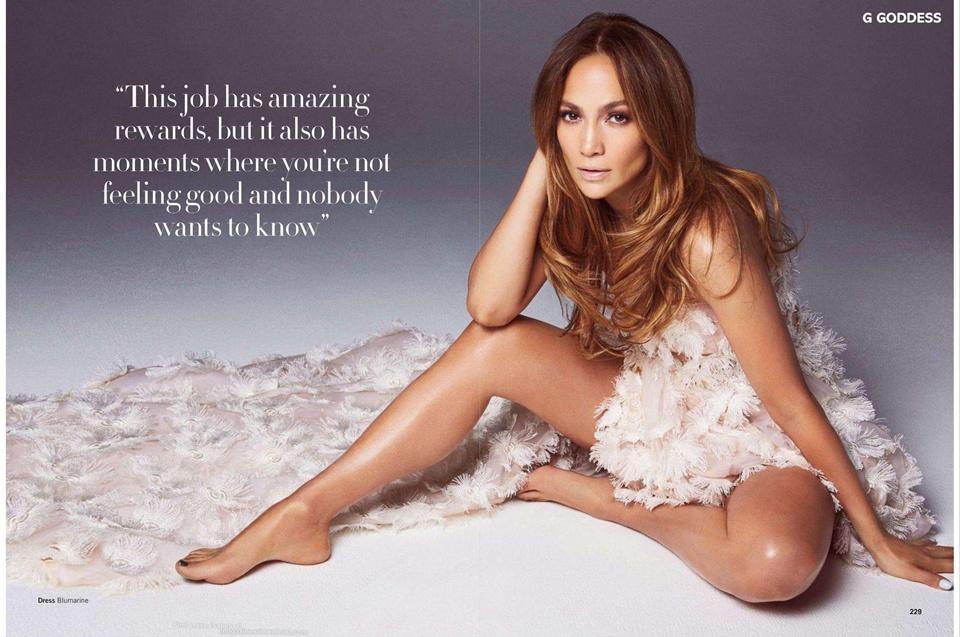 Jennifer Lopez @ Glamour UK March 2014