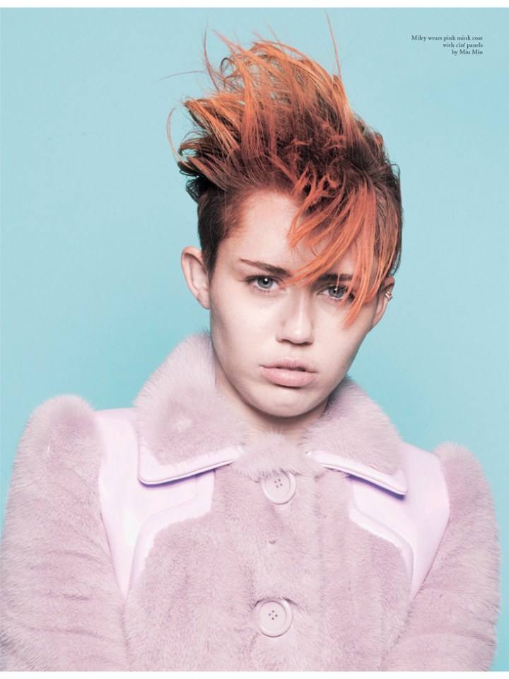 Miley Cyrus @ Love Magazine #11 S/S 2014