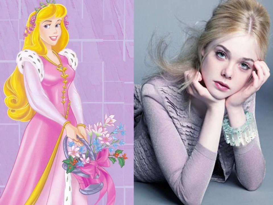 Elle fanning รับบท เจ้าหญิง Aurora ใน maleficent 2014  สวยไหมคะ ?