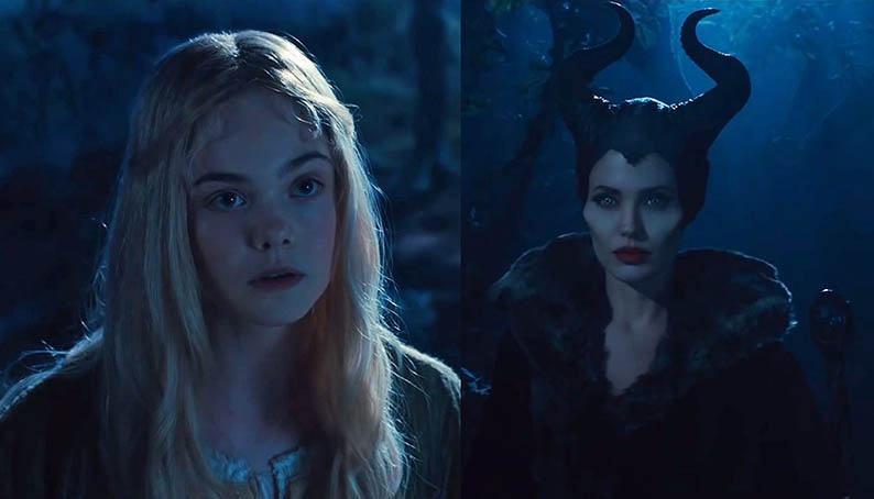 Elle fanning รับบท เจ้าหญิง Aurora ใน maleficent 2014  สวยไหมคะ ?