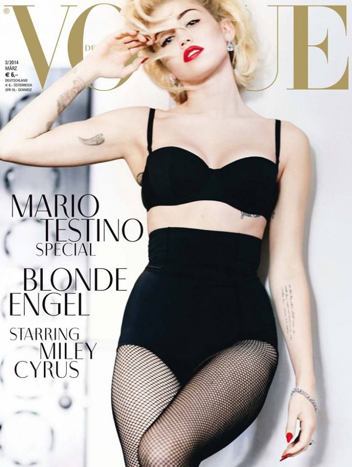 Miley Cyrus @ Vogue Germany March 2014