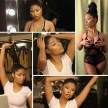 Nicki Minaj ทิ้งวิกโชว์ผมจริงแล้วจ้าา!! เปลี่ยนลุคที่คุณไม่เคยเห็นจากเทอมาก่อน!!!!!!