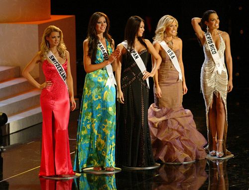 บรรยากาศ Top 5 บนเวที Miss Universe 2001-2013