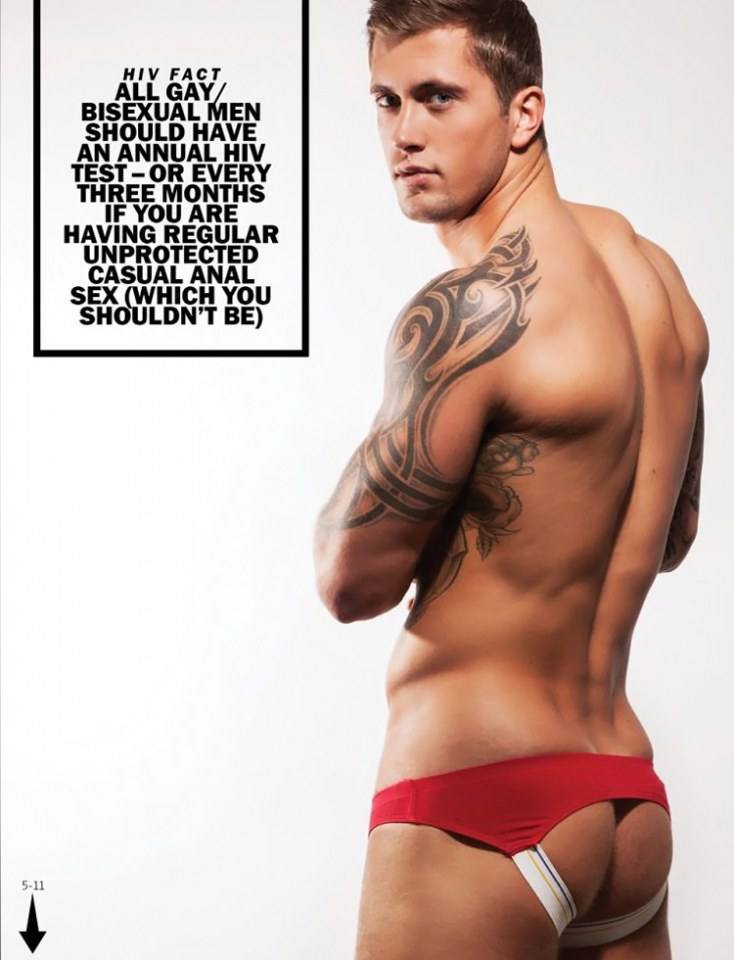 Dan Osborne @ Attitude UK March 2014