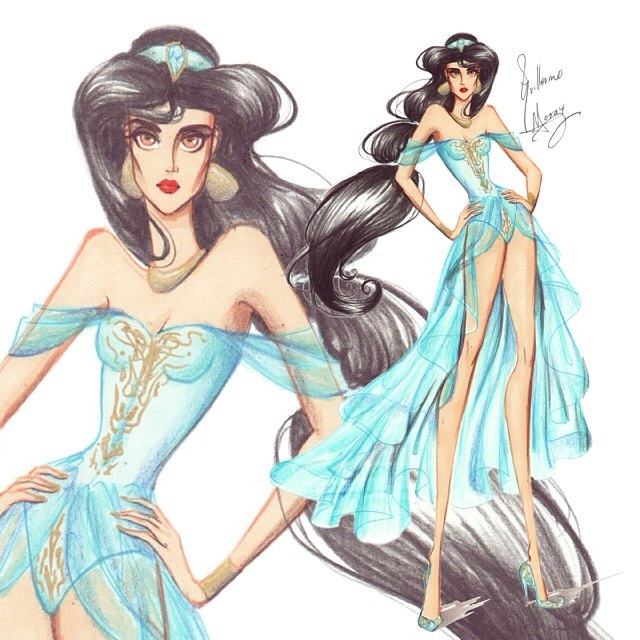 Concept Fashion Modeling " Princess Jasmine "  From Aladdin