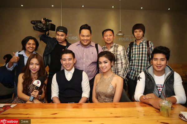 สถานีโทรทัศน์ของไทยไปสัมภาษณ์ดาราเขมรถึงกัมพูชา