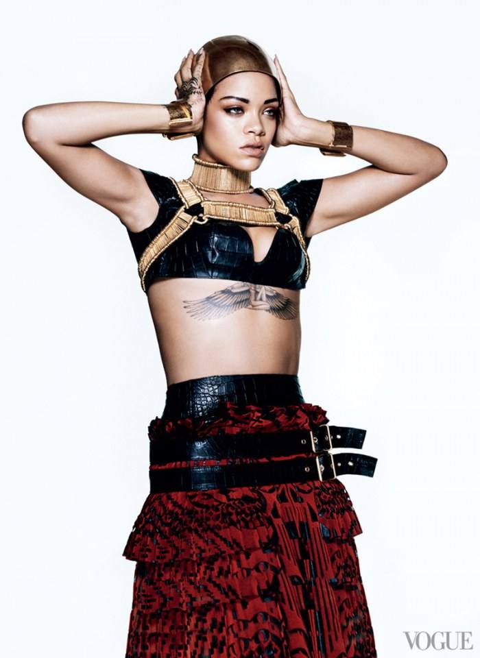 Rihanna @ Vogue US March 2014