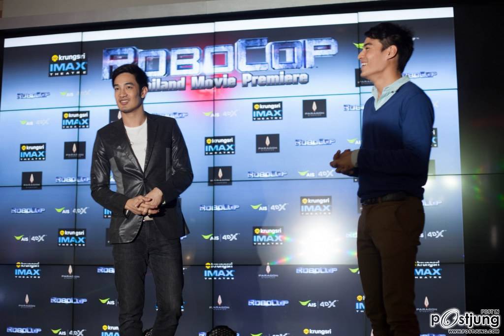 Navin Tar, Auan Rangsit, Koolcheng Trịnh Tú Trung - Robot Cop Premiere