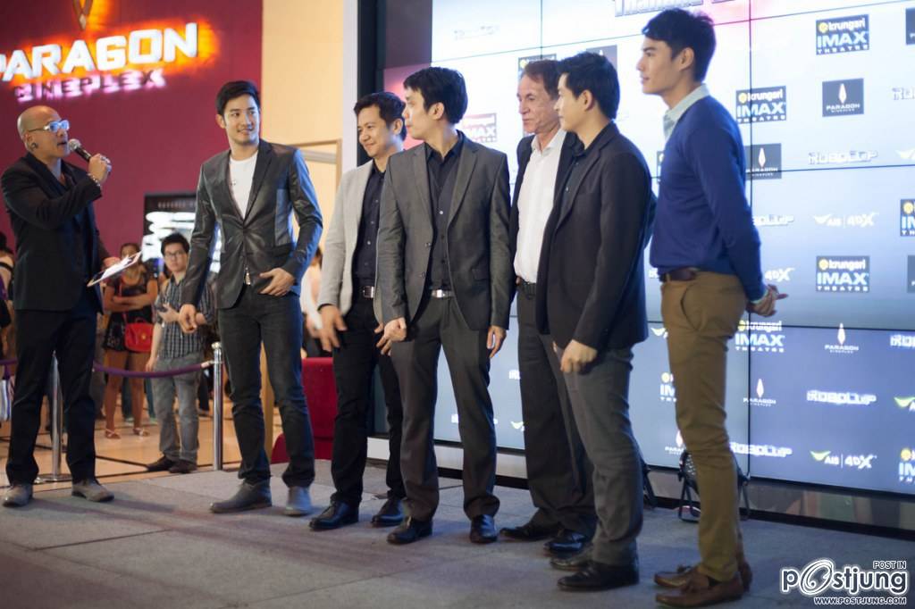 Navin Tar, Auan Rangsit, Koolcheng Trịnh Tú Trung - Robot Cop Premiere