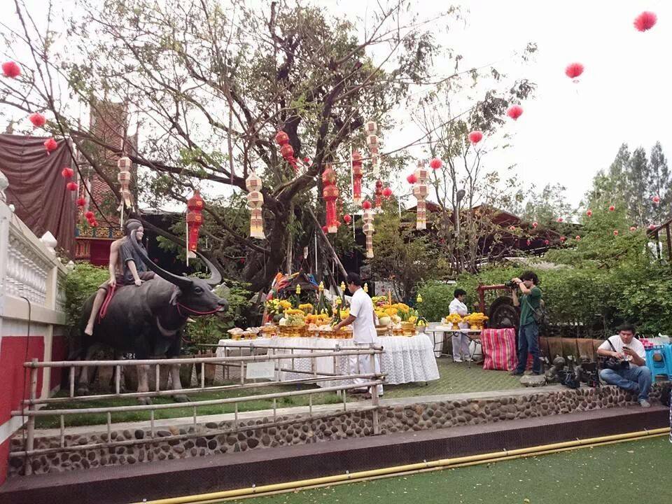 ภาพงานบวงสรวง แผลเก่า ภาพยนต์เรื่องล่าสุดของนางเอกพันล้าน ใหม่ ดาวิกา