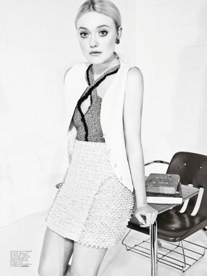 Dakota Fanning @ Jalouse March 2014